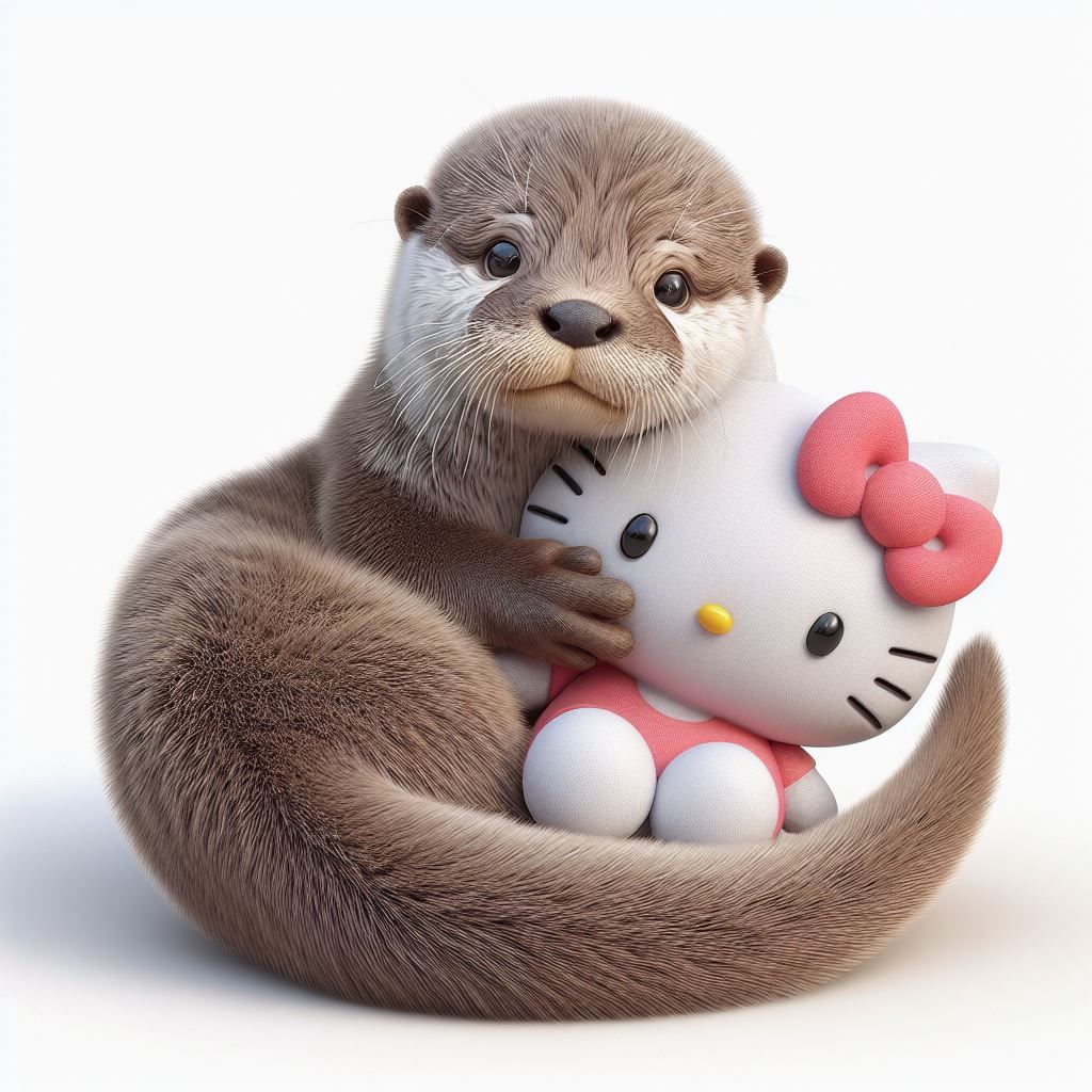 hello kitty and me 🦦for Samantha Karner @gonny2233