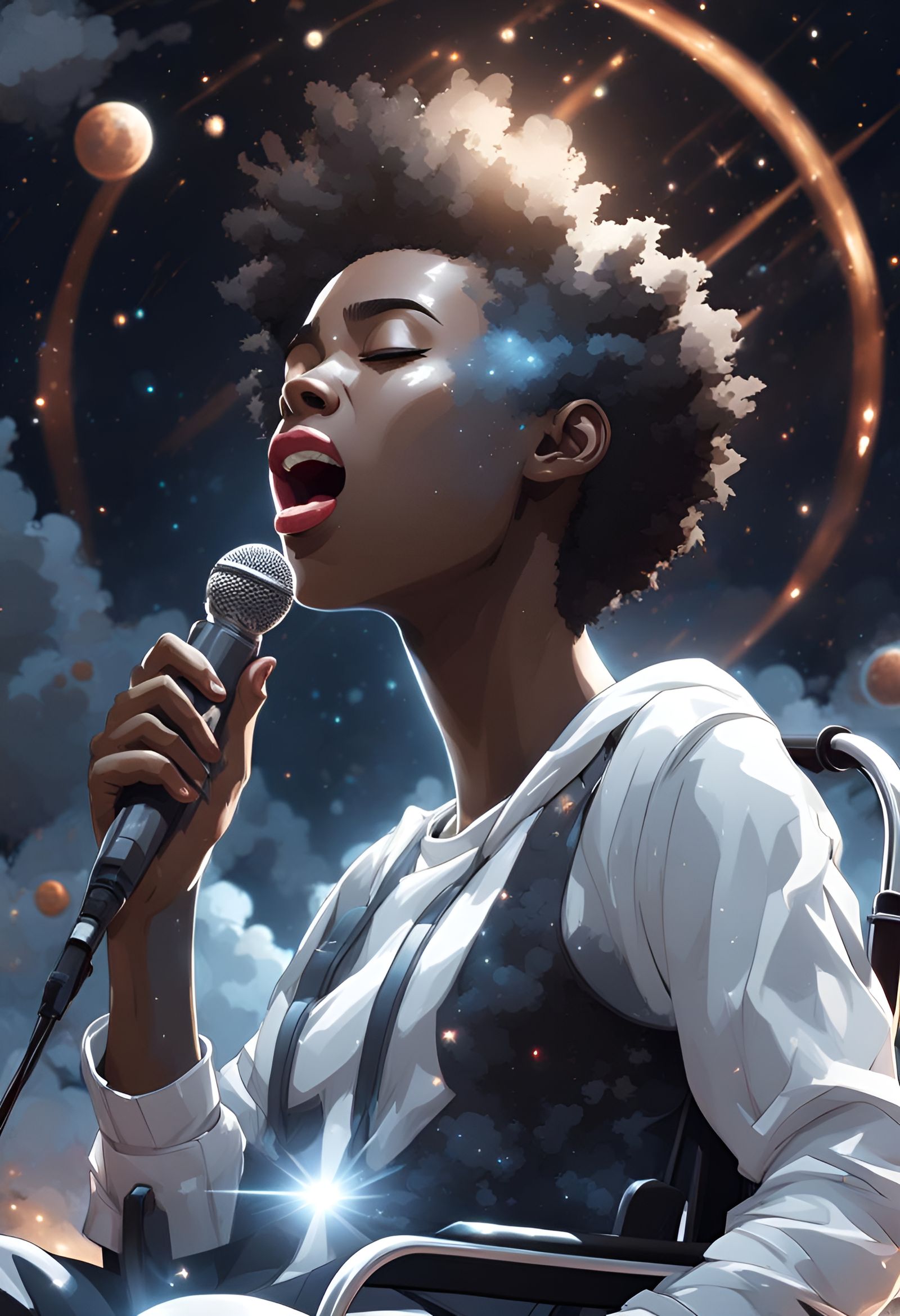 When she sings her legs don't count...  by @DeeB