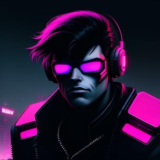 cyberpunk style digital art | synthwave | retrowave | sci-fi...