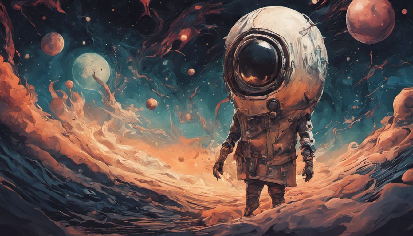 Explorer of other worlds  by @Fedo