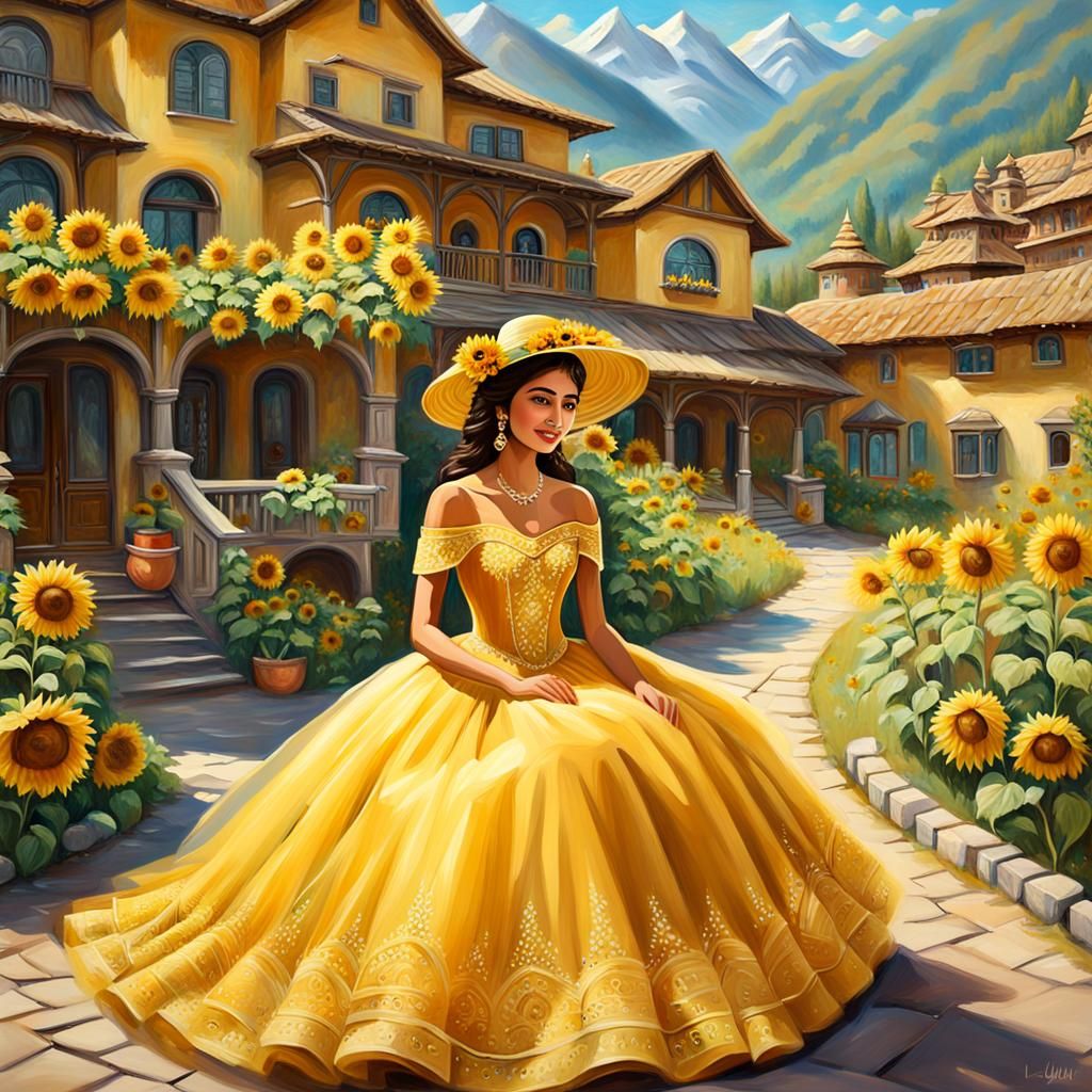 Tulle 
Enjoying the beautiful summer day
