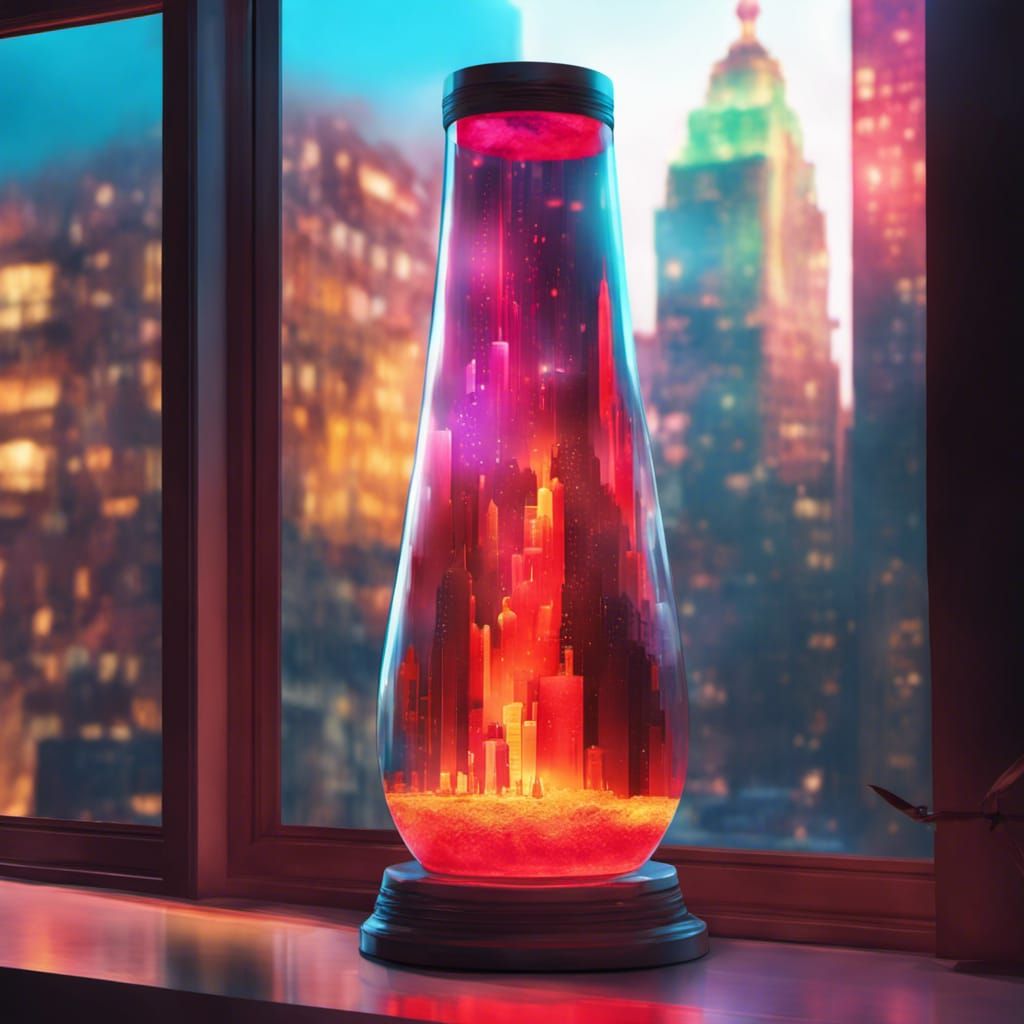 city in a bottle  by @RubySkube