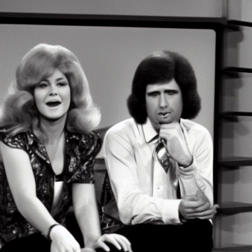a 70s late night talk TV show