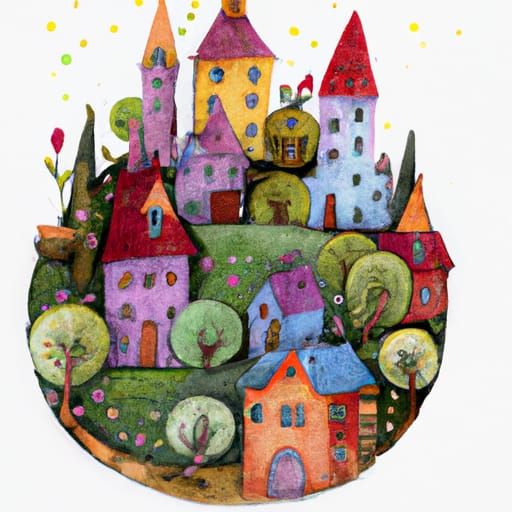 Little fairy town