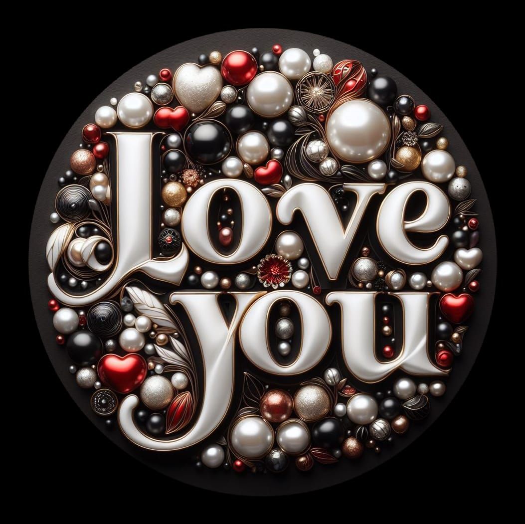 Bubble Words: Love You