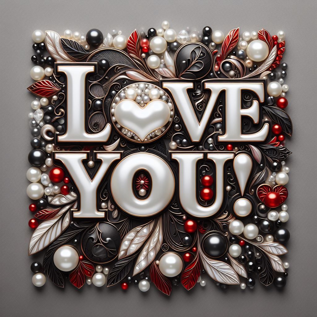Bubble Words: Love You