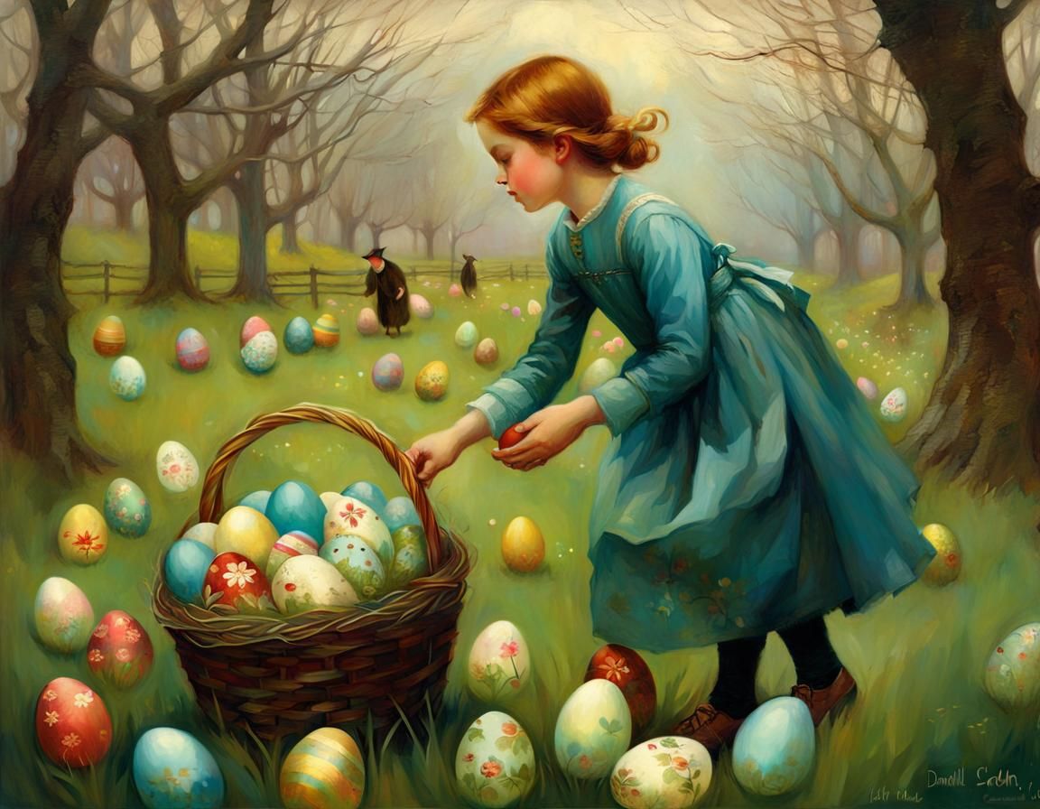 easter egg hunt Daniel F. Gerhartz Christian Schloe Catrin Welz-Stein  by @tremmerz