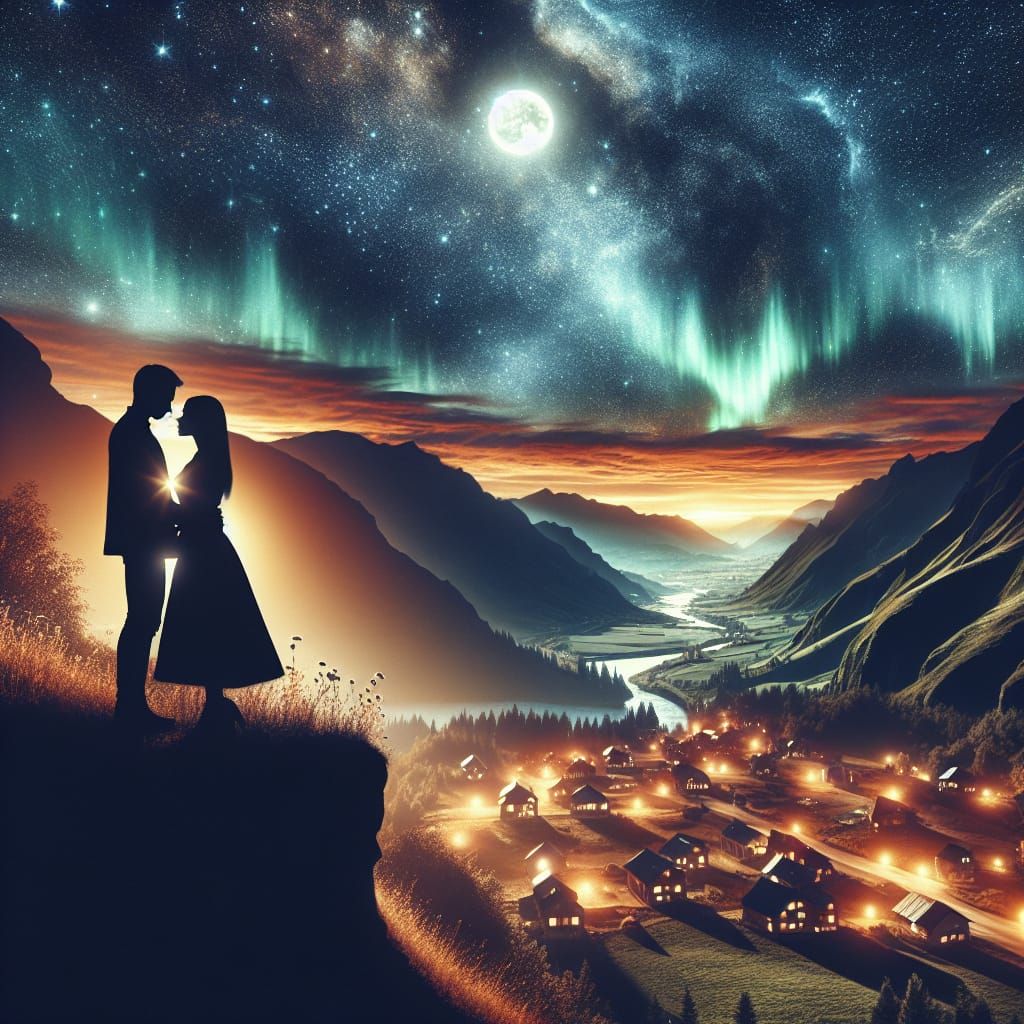 On this fated night  by @Far from helpless 