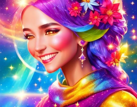 Lady in the Sun - with "Vibrant Fantasy" 1.5 Lora