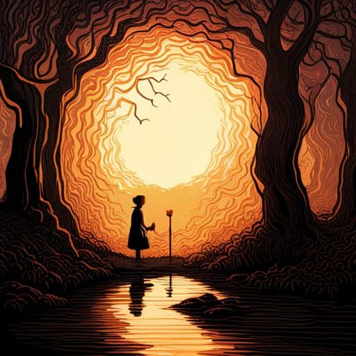 girl by Lotte Reiniger and James R. Eads