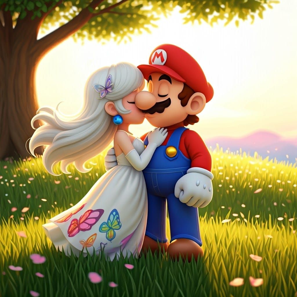 an incredible live action ultra-photorealistic photographic portrait of nintendo video game protagonist character mustache super Mario(with...