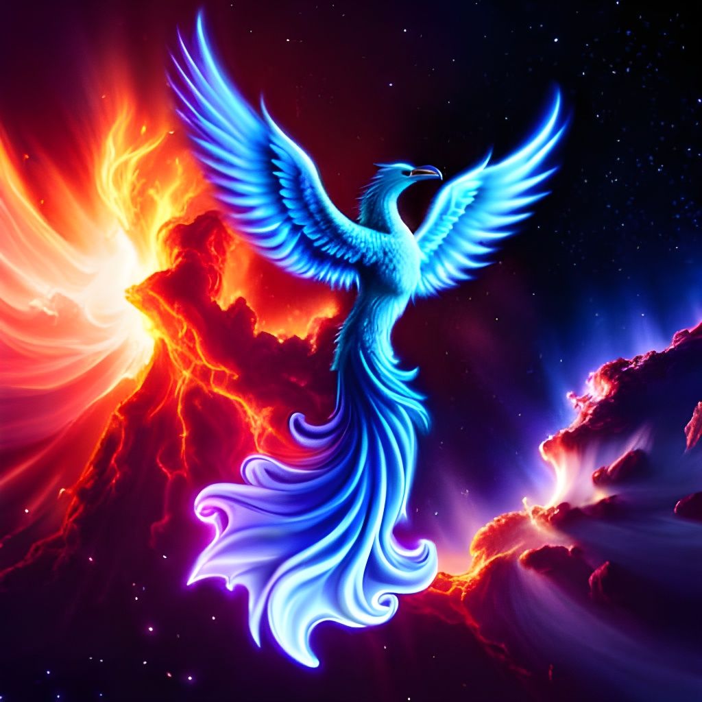 Phoenix rising - AI Generated Artwork - NightCafe Creator