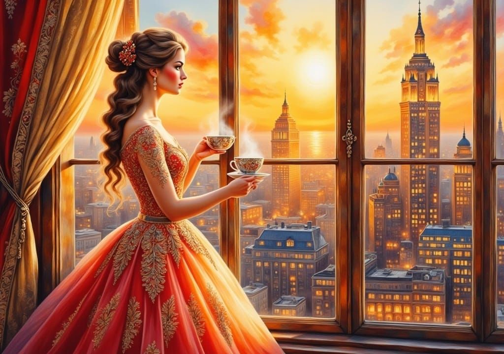 autumn sunrise - Flux