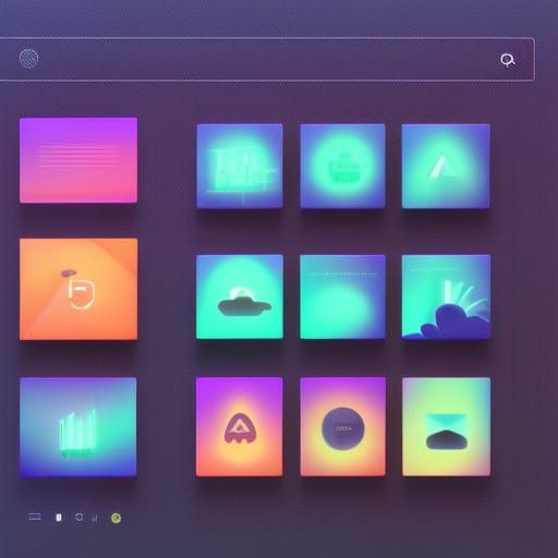 Interface AI Generated Artwork NightCafe Creator