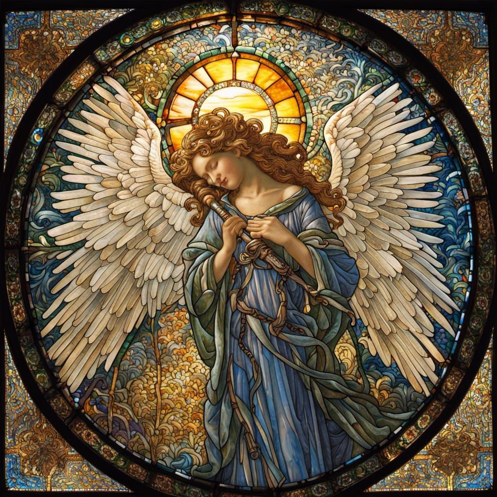 Stain Glass Angel