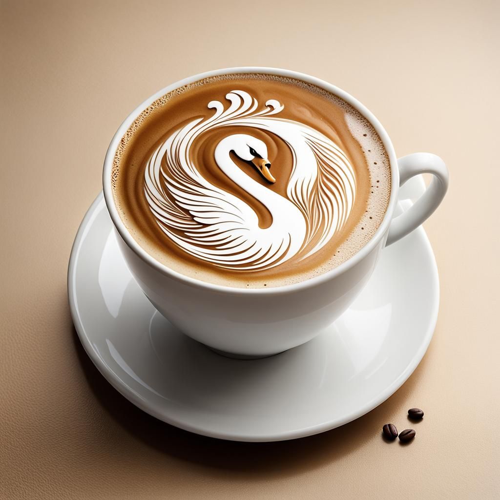 Latte art  by @Uttia Majumdar