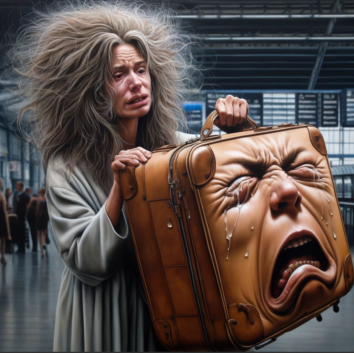 Dealing with Emotional Baggage   by @Bellemia