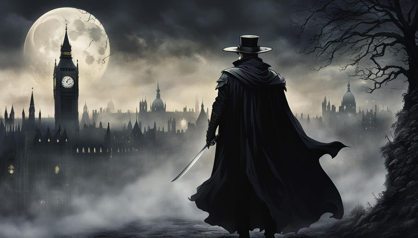 On A Foggy Night  by @Rebekah I Knight