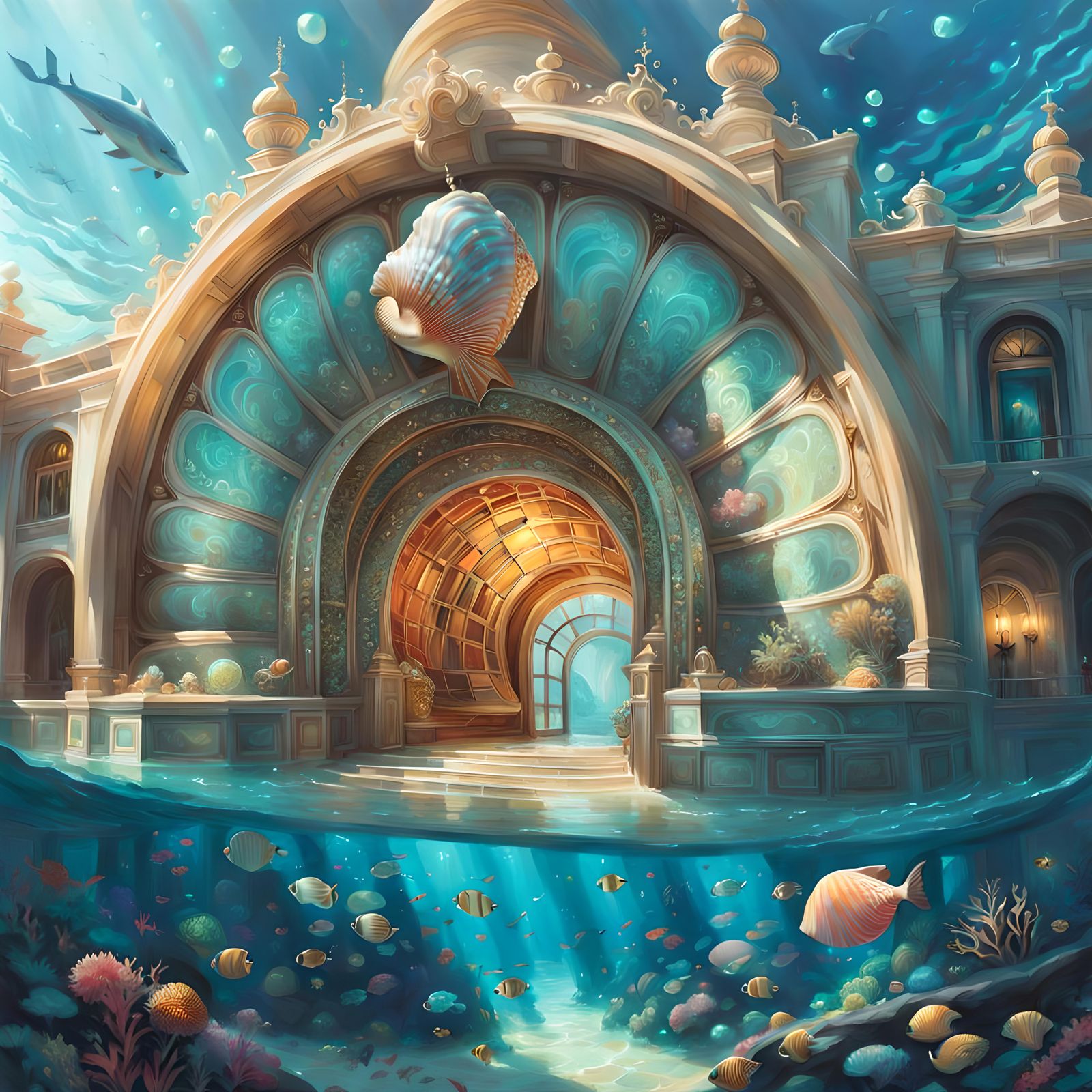 Atlantis Gates  by @Shelly