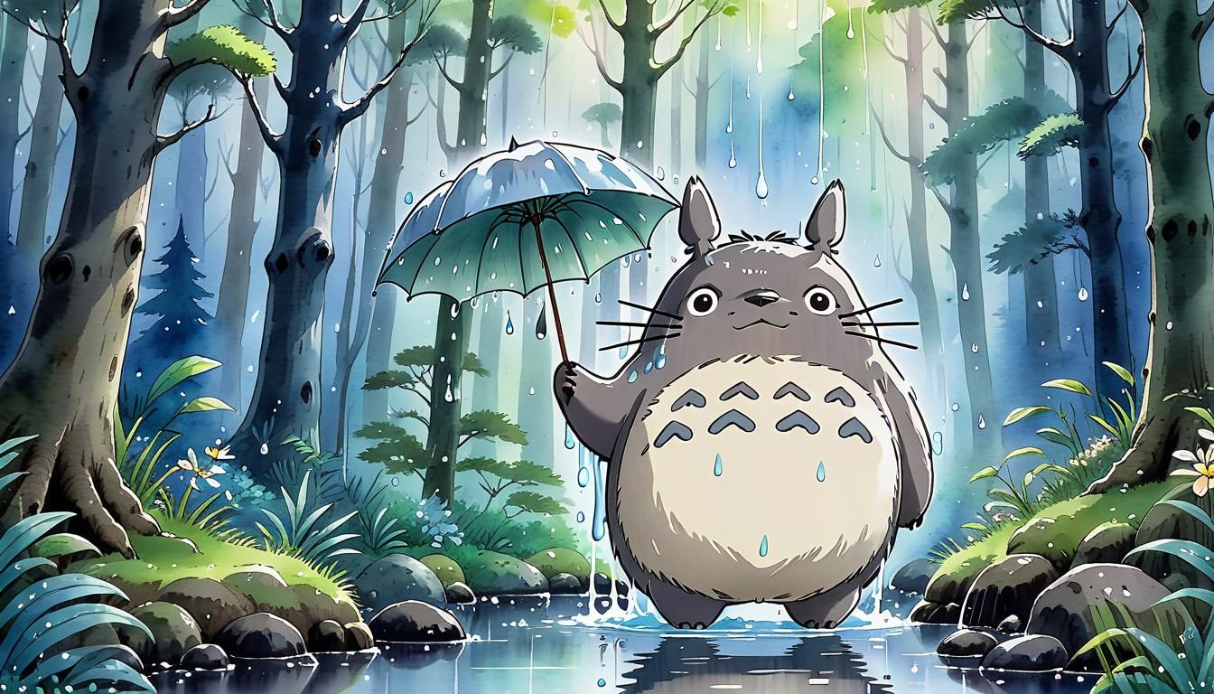 My Neighbour Totoro  by @Typhooncat