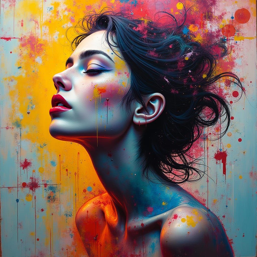 Stunning contemporary art  by @FTS