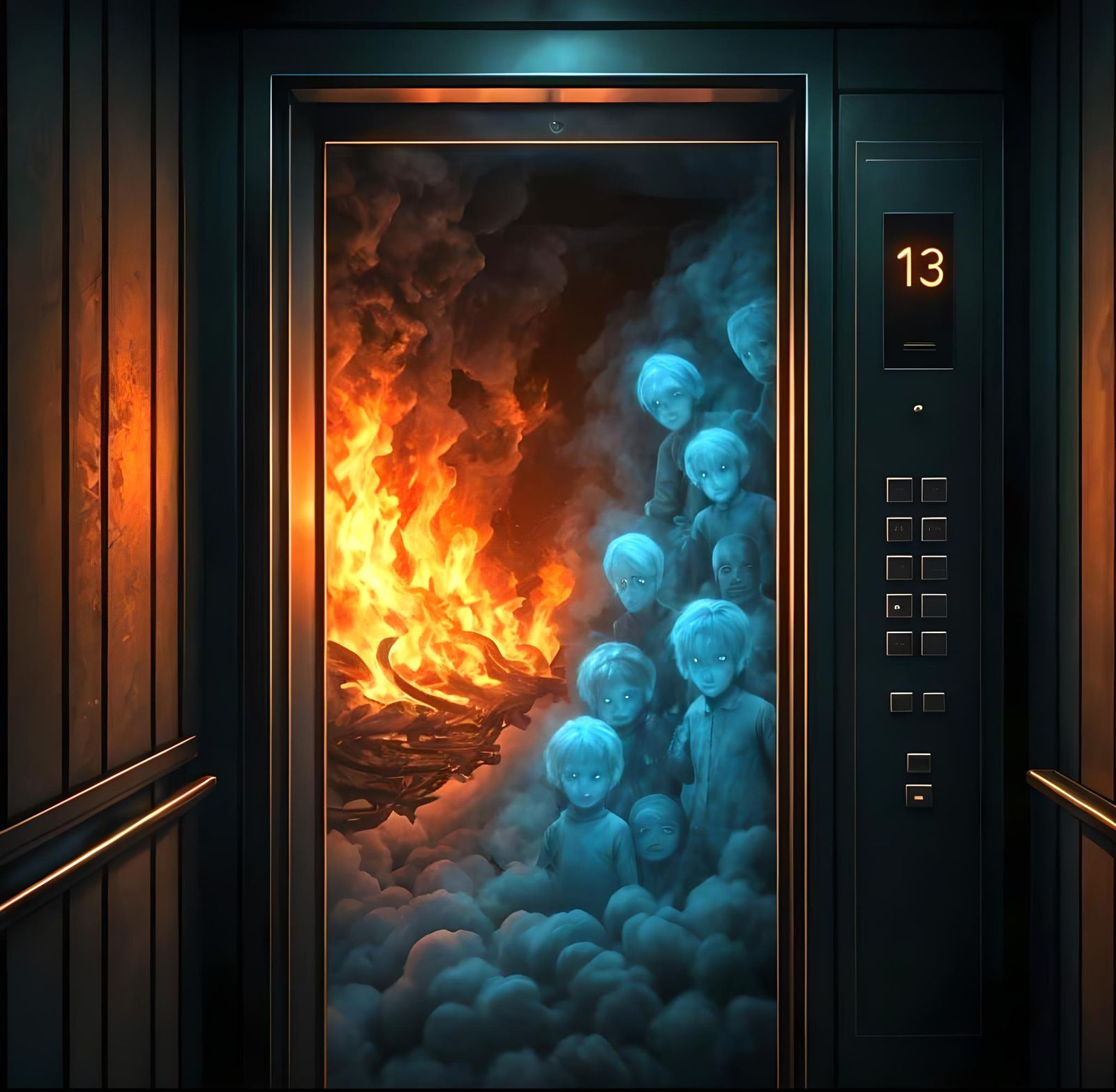 The 13th Floor  by @WolfeyWonder