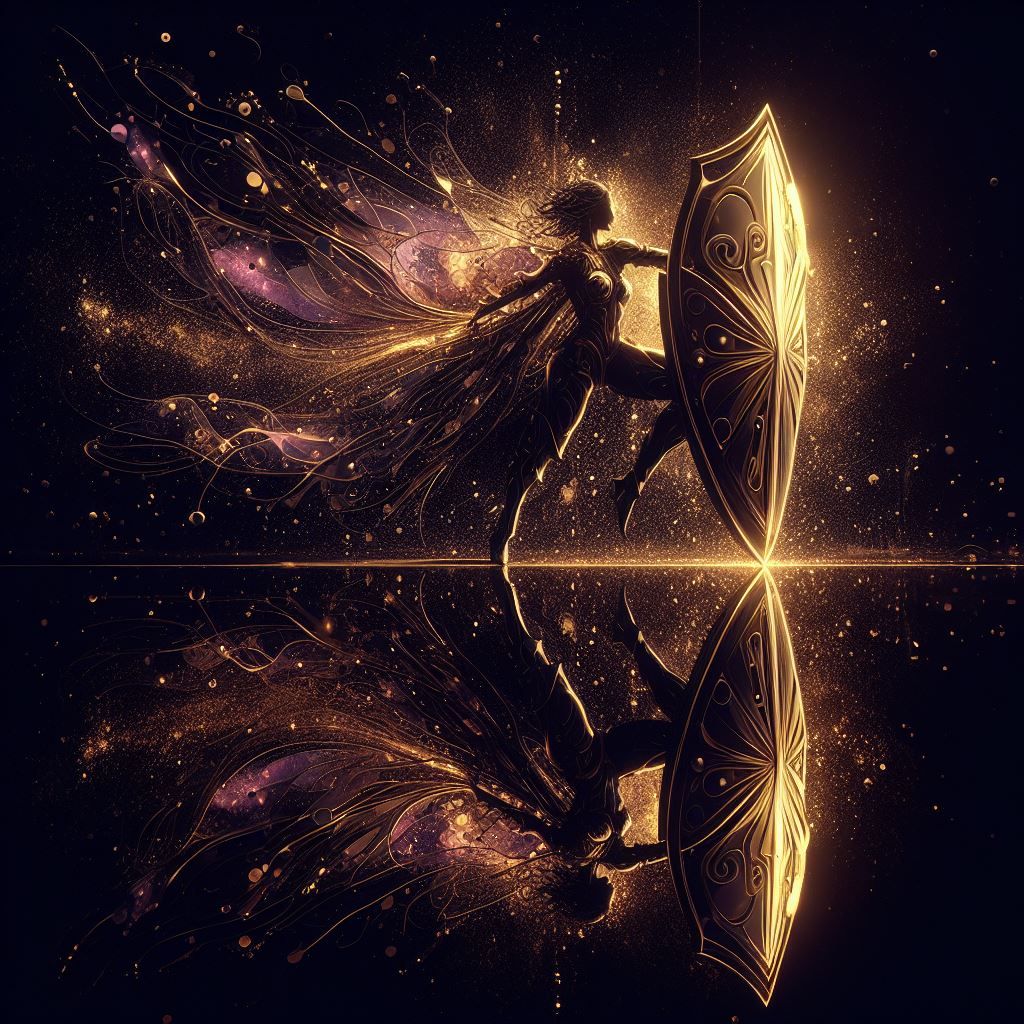 Golden Sheild Maiden