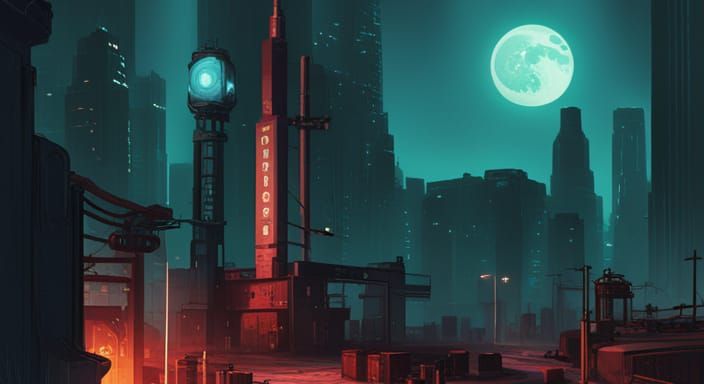 🏙️ A DYSTOPIAN FUTURE CITYSCAPE: Art by {SIMON STALENHAG, RADO JAVOR ...