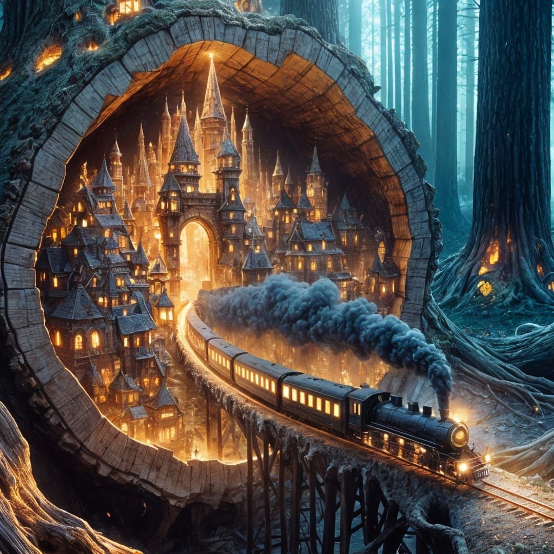 The Enchanted Engine   by @Pax