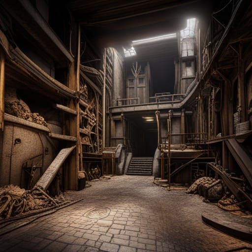 mine shaft