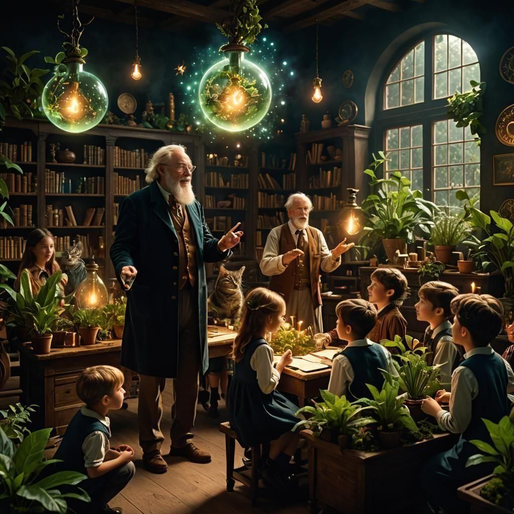 Pupils and the Prestidigitation of Plantlings  by @Tisiphone