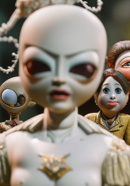 Surreal Dreamscape Photograph with Stop-Motion Elements