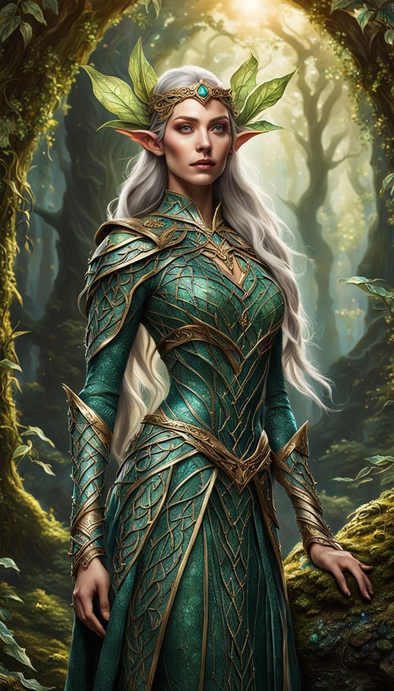 Forest Elf 🧝‍♀️   by @Rose