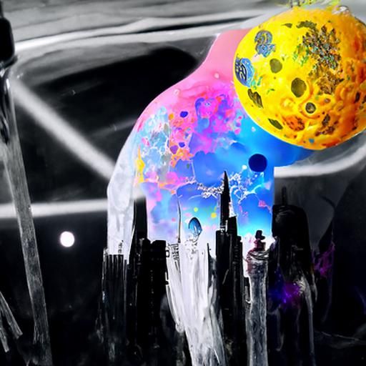 City on the moon