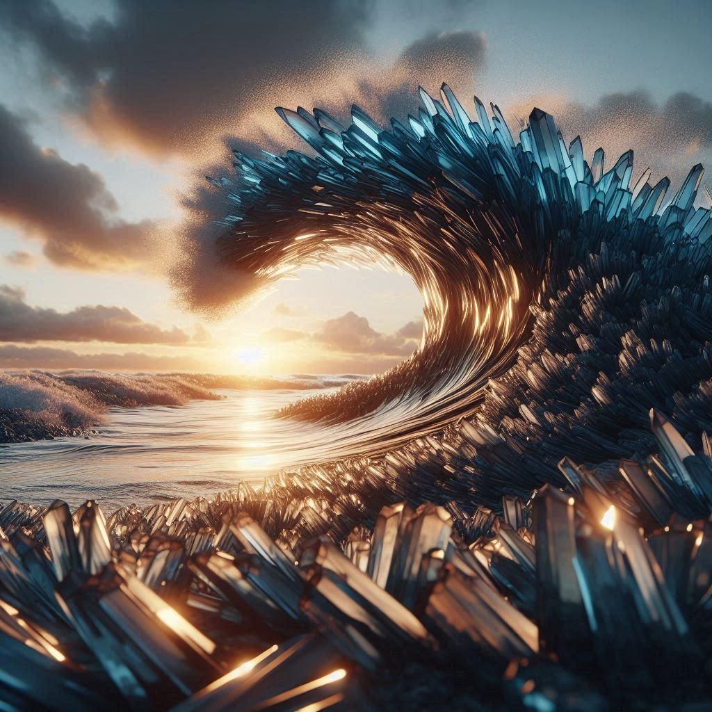Crystal wave