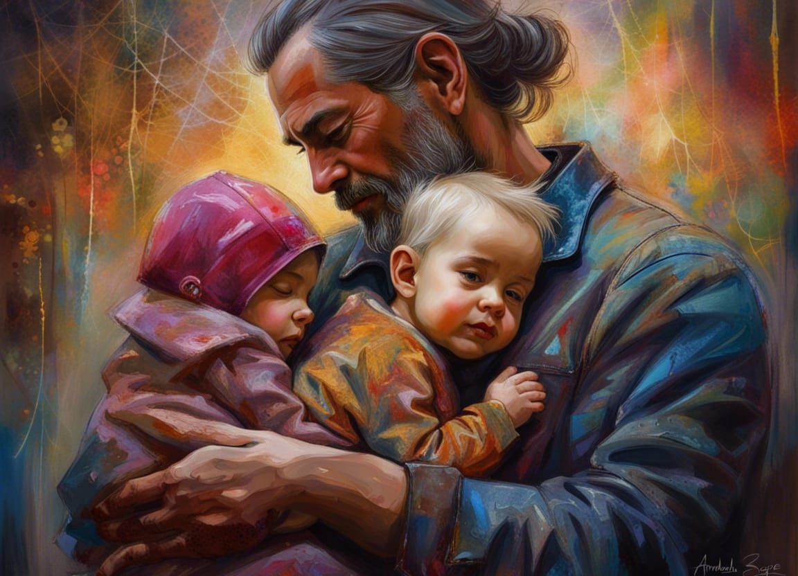 The art of being a grand-father  by @DeeB