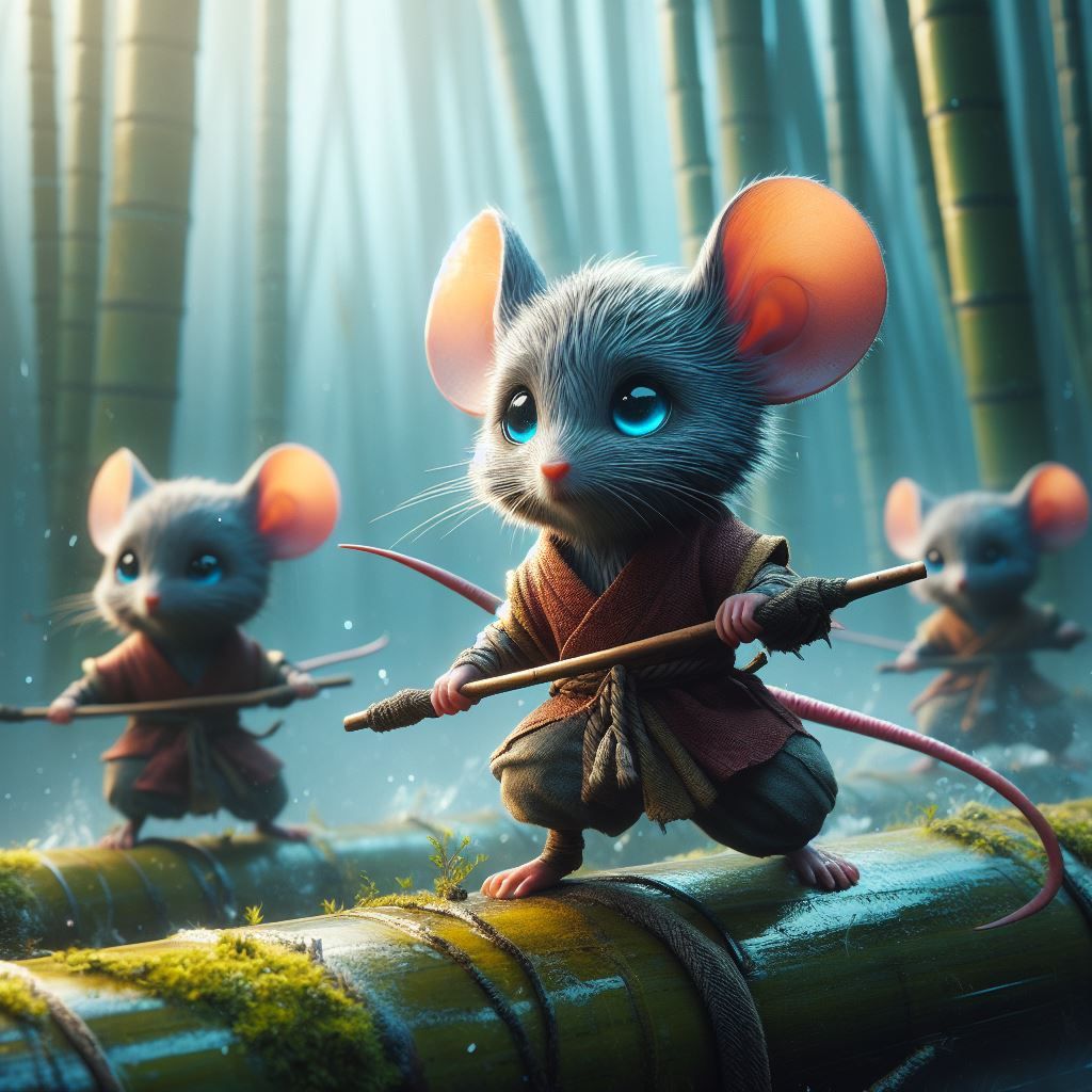 Wee Little warriors in Training