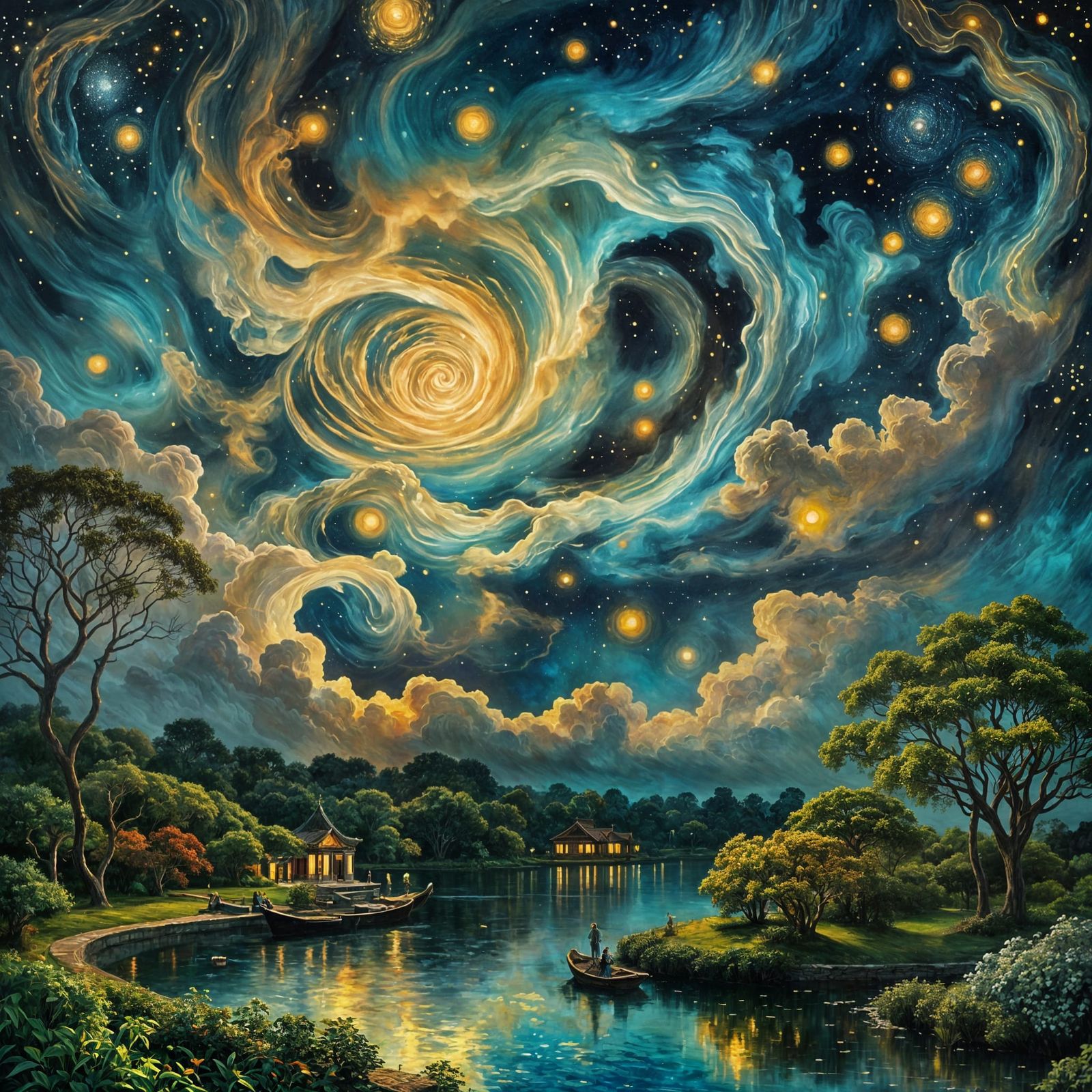 The skies are starry, tonight   by @Asmodina_Devruhadabra