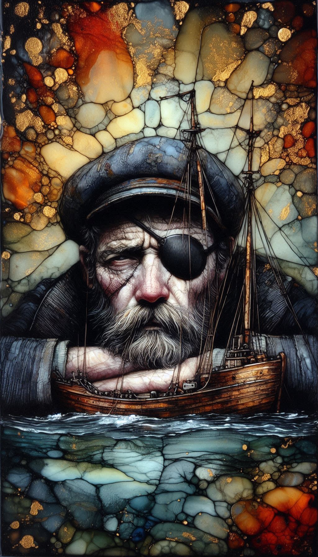 The Fishing Boat Captain  by @Shywolf