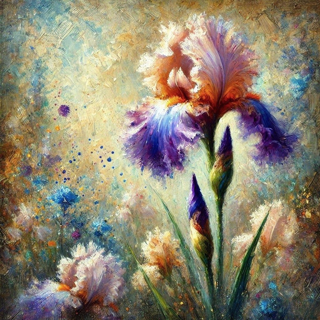 Iris for celebration