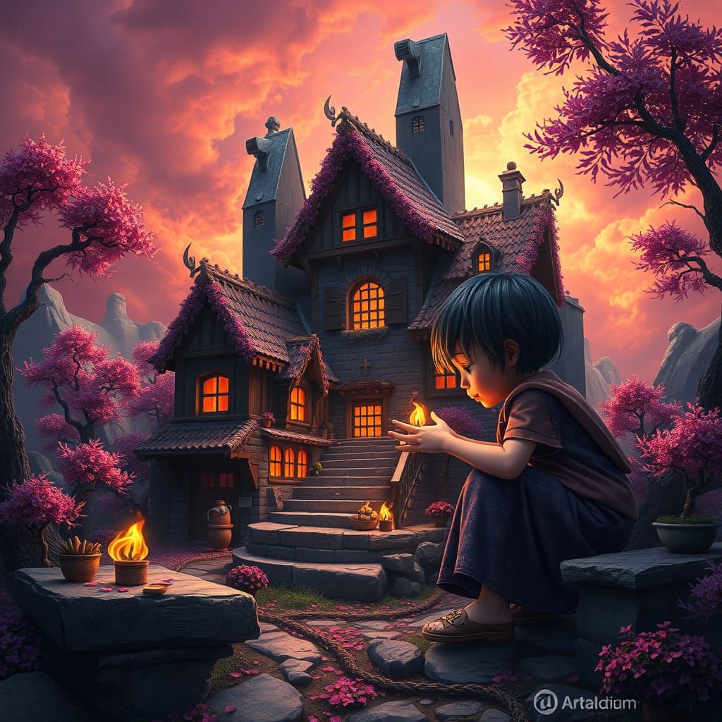 Fantastical Grandma's Squares in Intricate Detail