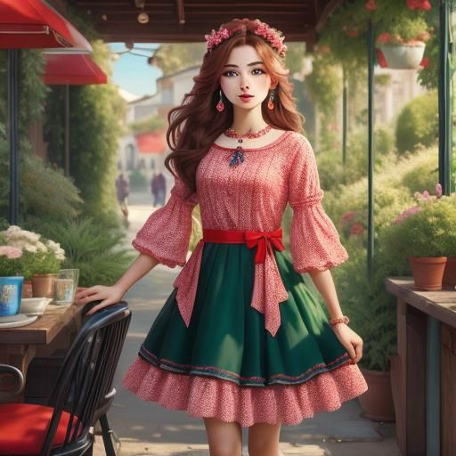 <lora:Pretty fashion:1.0>