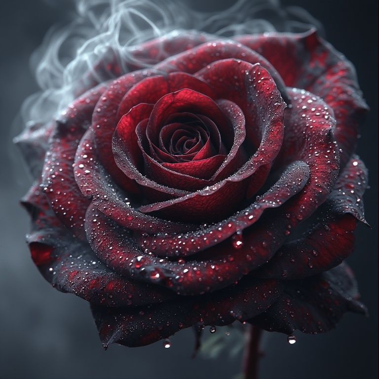 The Moody Dark Romance Rose