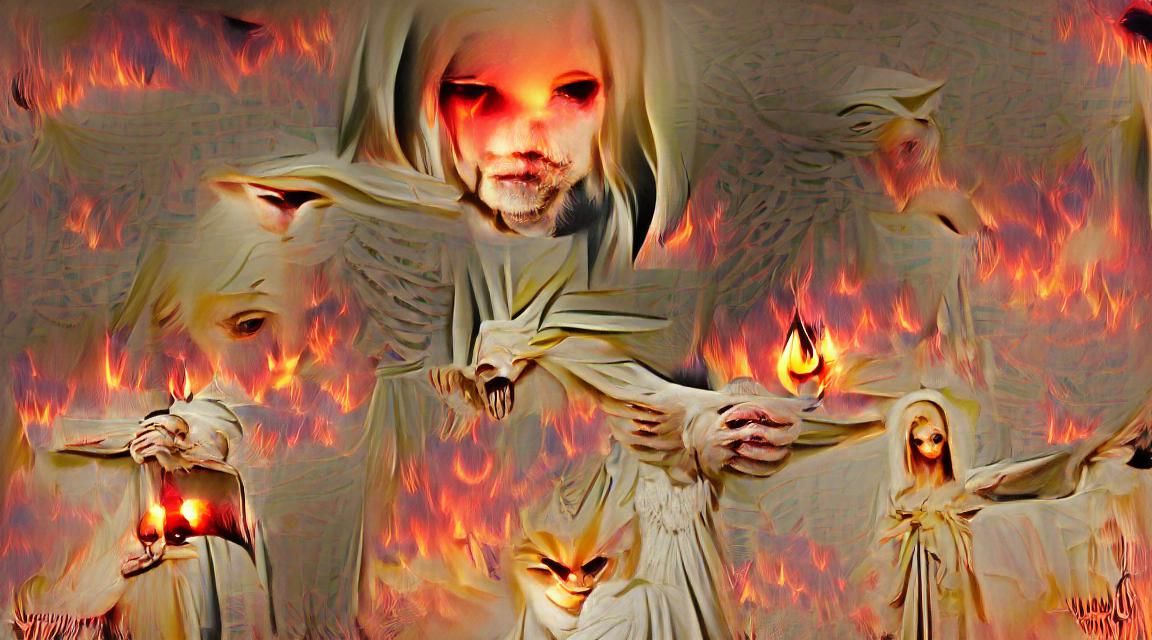 let your mercy spill, on all these burning souls in hell, if...