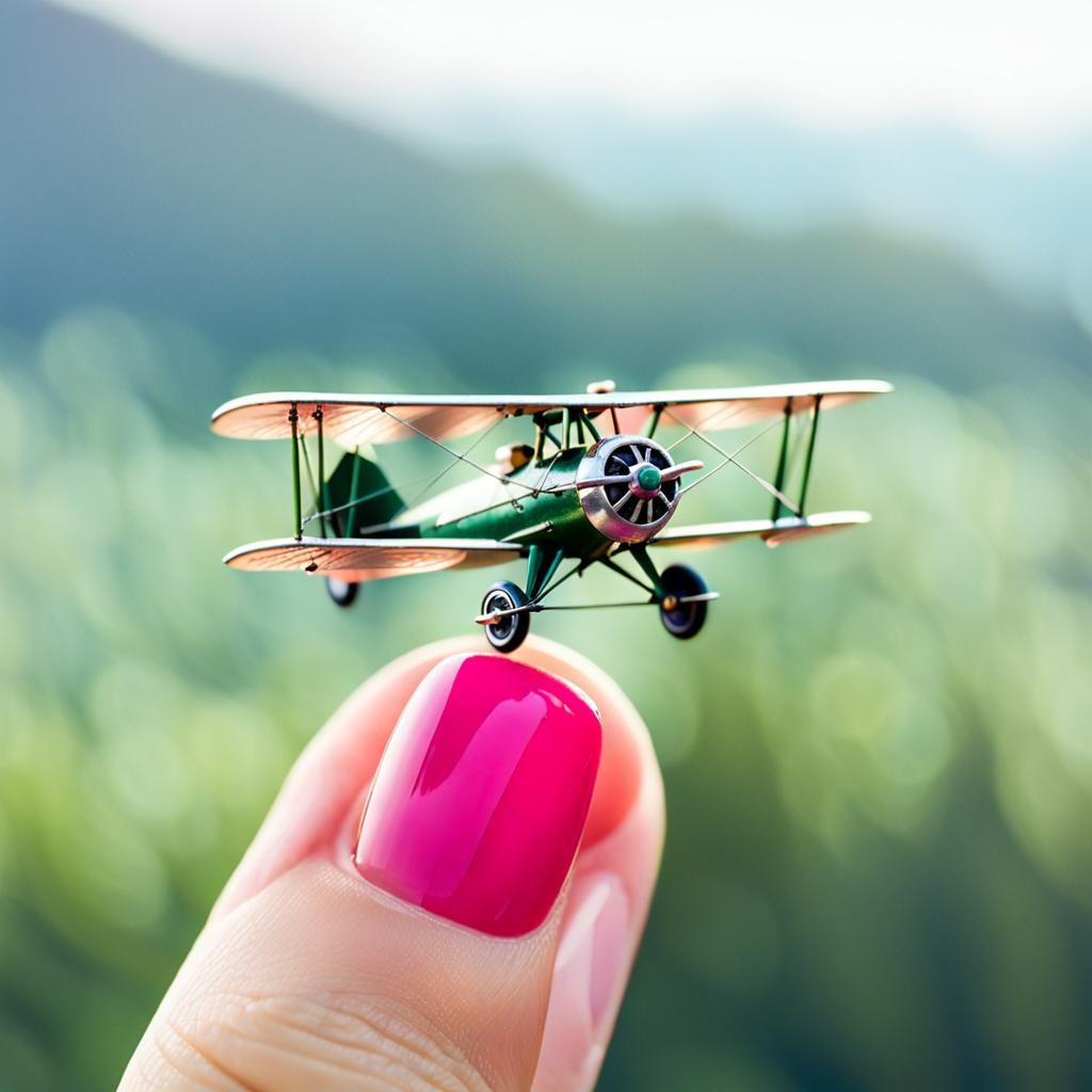 Miniature airplane, 1930s #9