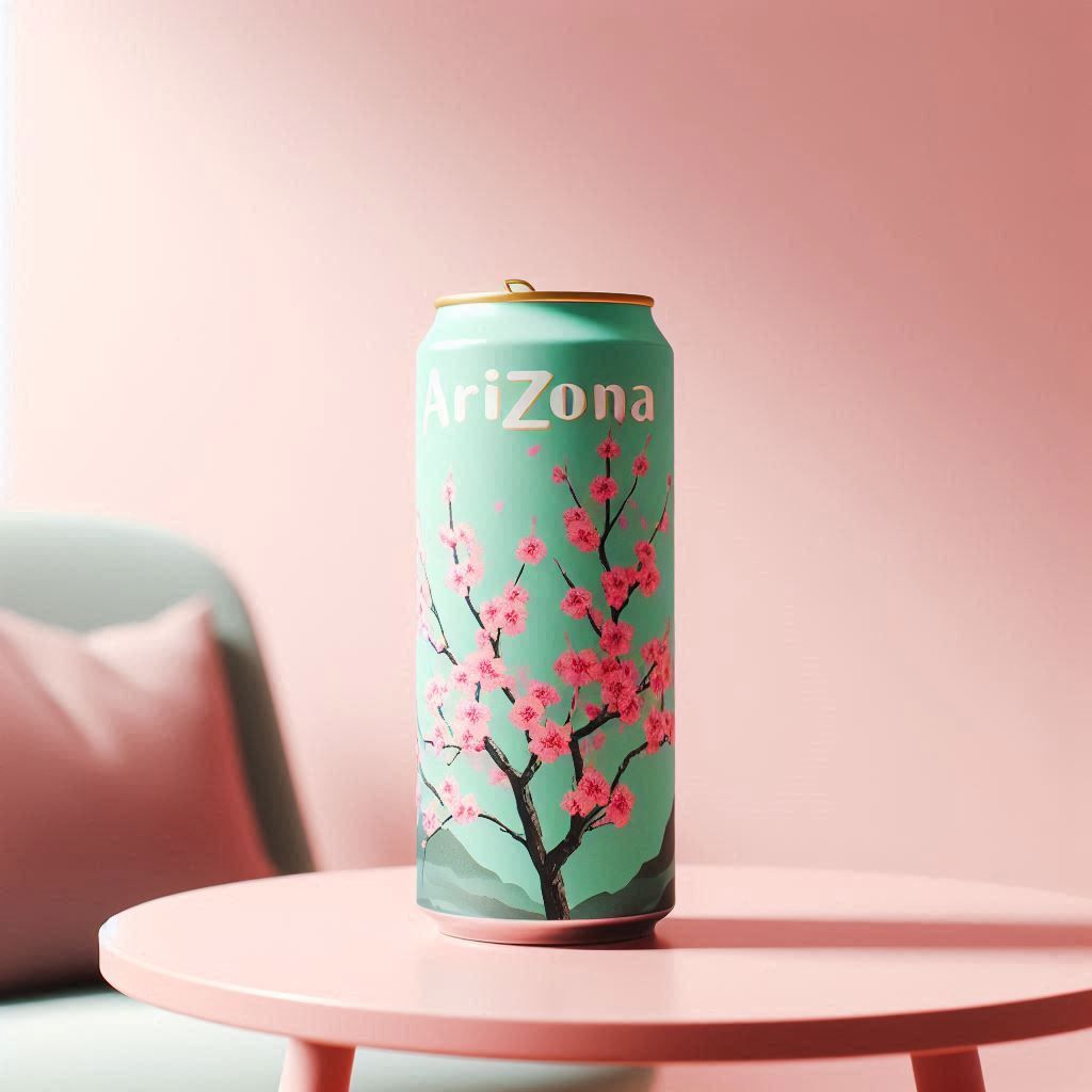 Can Art Inspired by Arizona Green Tea (Open Prompt!)
