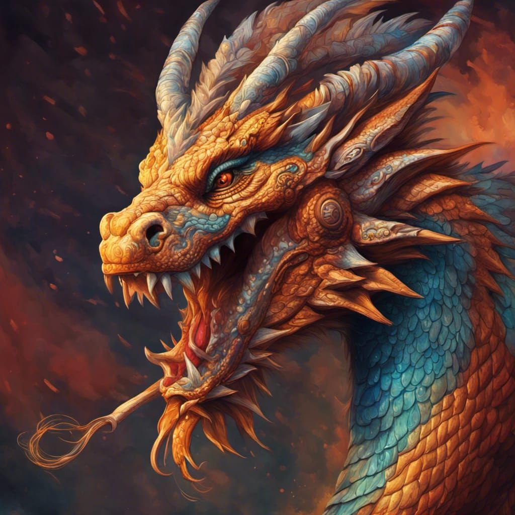 Indian Dragon - AI Generated Artwork - NightCafe Creator