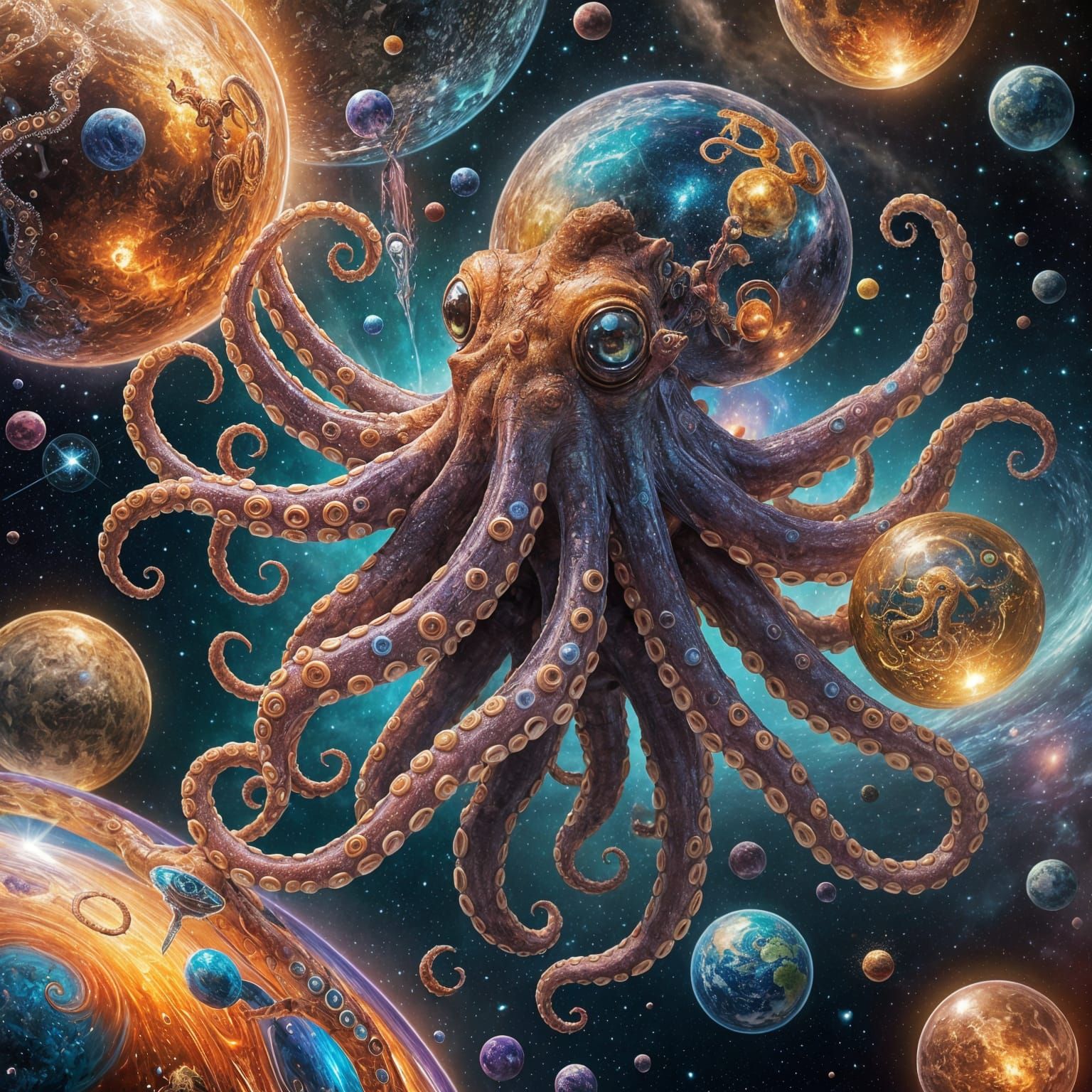 Octo-Nauts: Mission to the Stars  by @Kat_TV