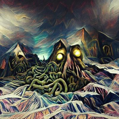 At the Mountains of Madness - AI Generated Artwork - NightCafe Creator