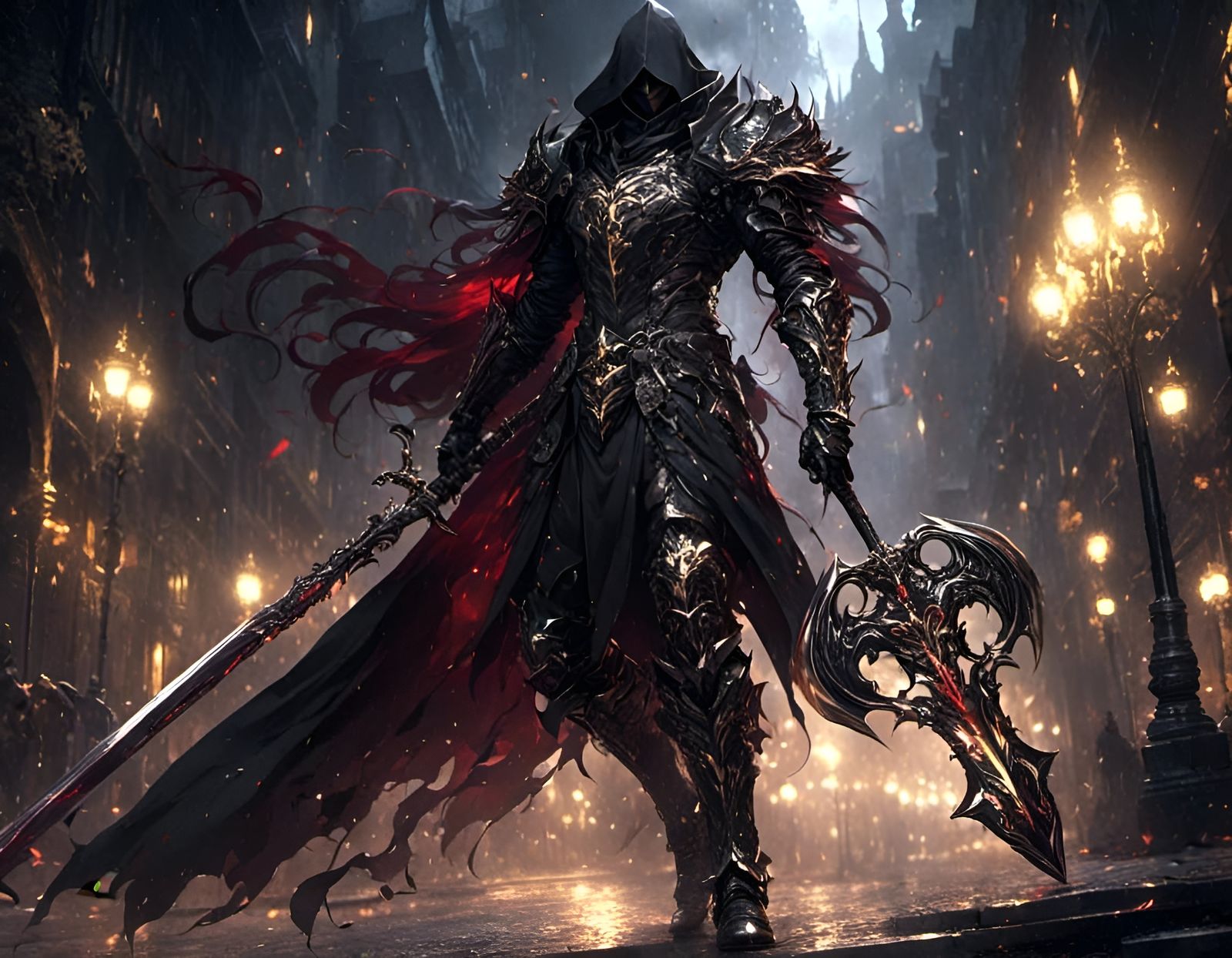 <lora:Animation:1.0> <lora:Battle Armor Weapons:1.0> a FULLBODY beautiful and breathtaking image of a ((Man)) wearing a fully clothed mediev...